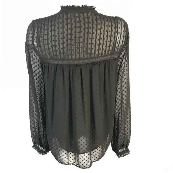 Zara Swiss dots blouse - Picture 2 of 8